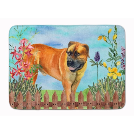 Carolines Treasures Boerboel Mastiff Spring Machine Washable Memory Foam Mat CK1208RUG